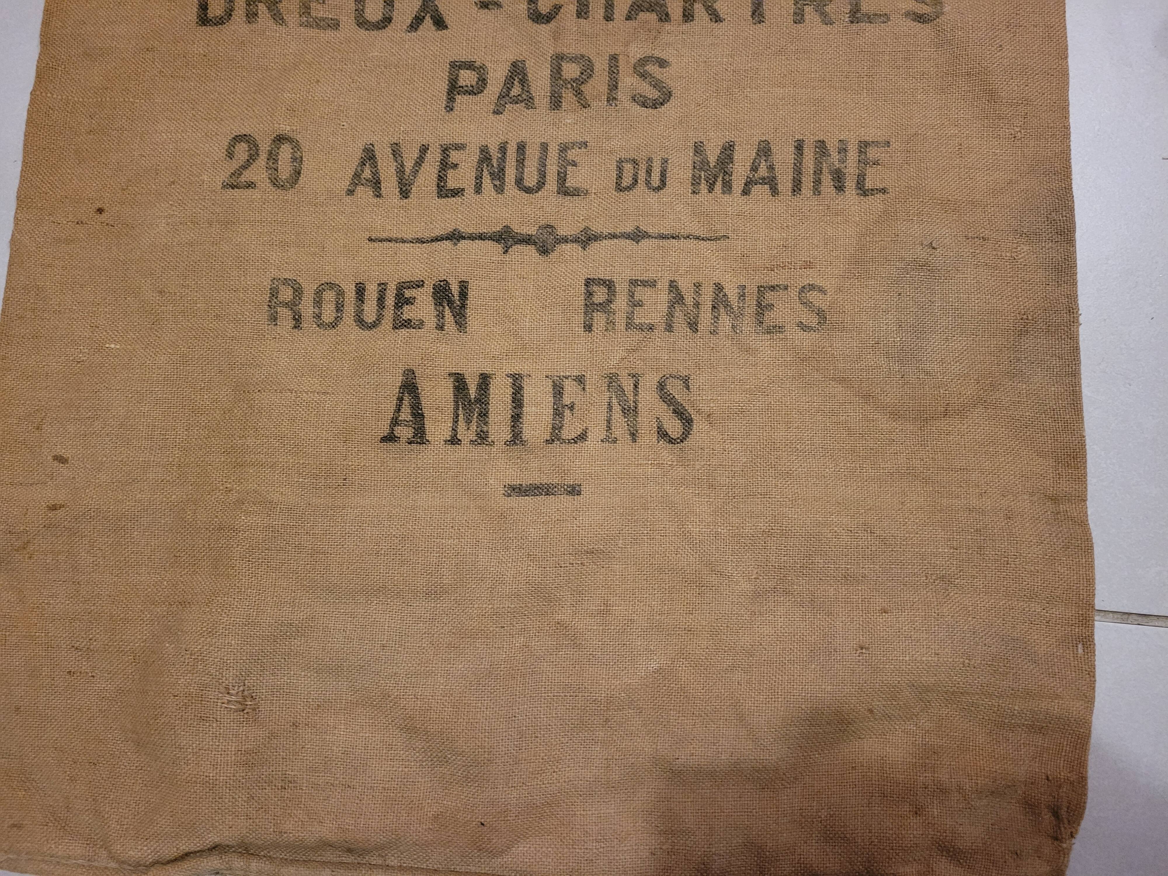 Sac en toile de jute Coopérative agricole de la Mayenne