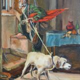 painting signed Couturier