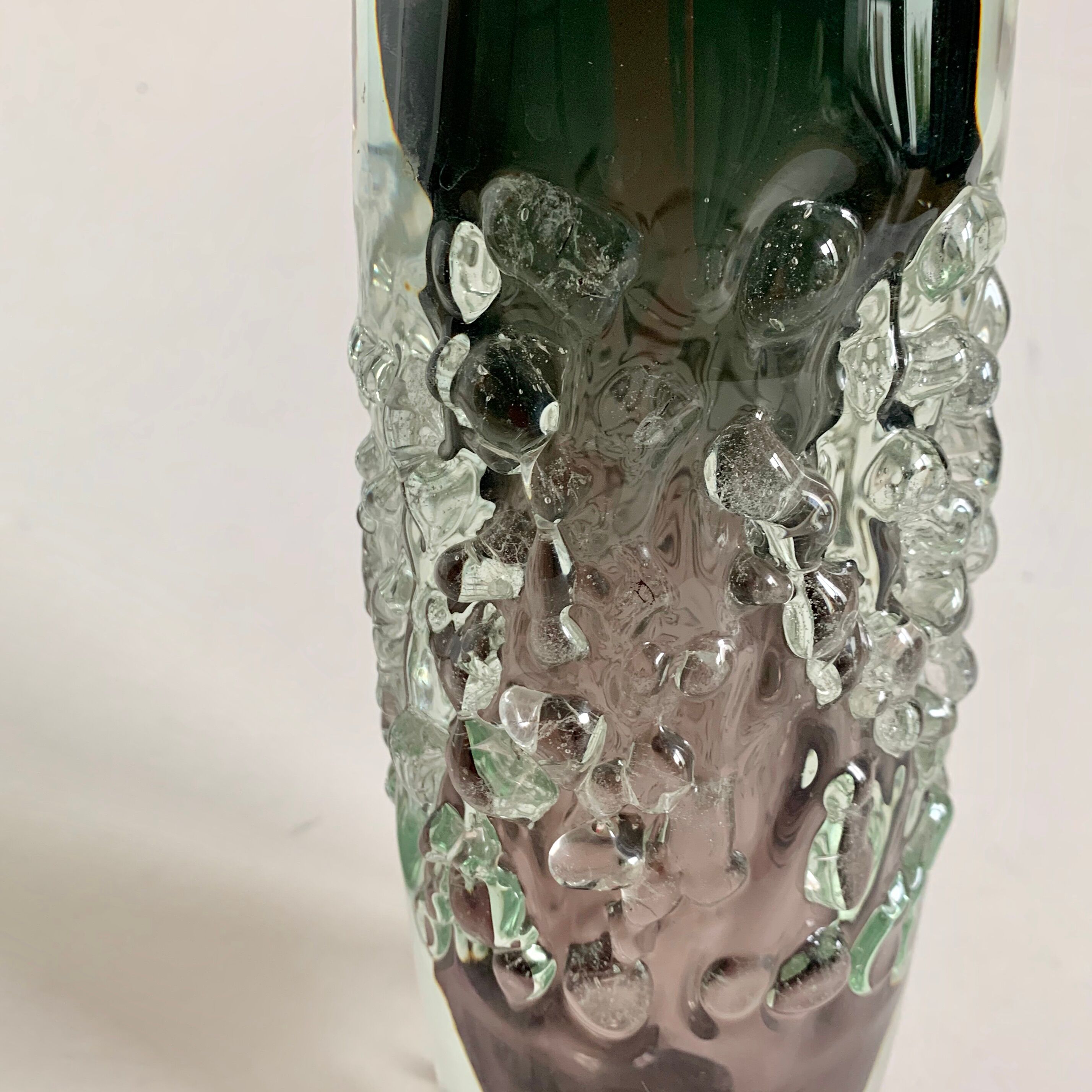 Sculptural  Glass Vase, 1970s