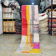 Moroccan Berber carpet hallway Boujaad 304 x 85 cm new