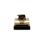 Mid-century lucite table lighter, Italy 1970s