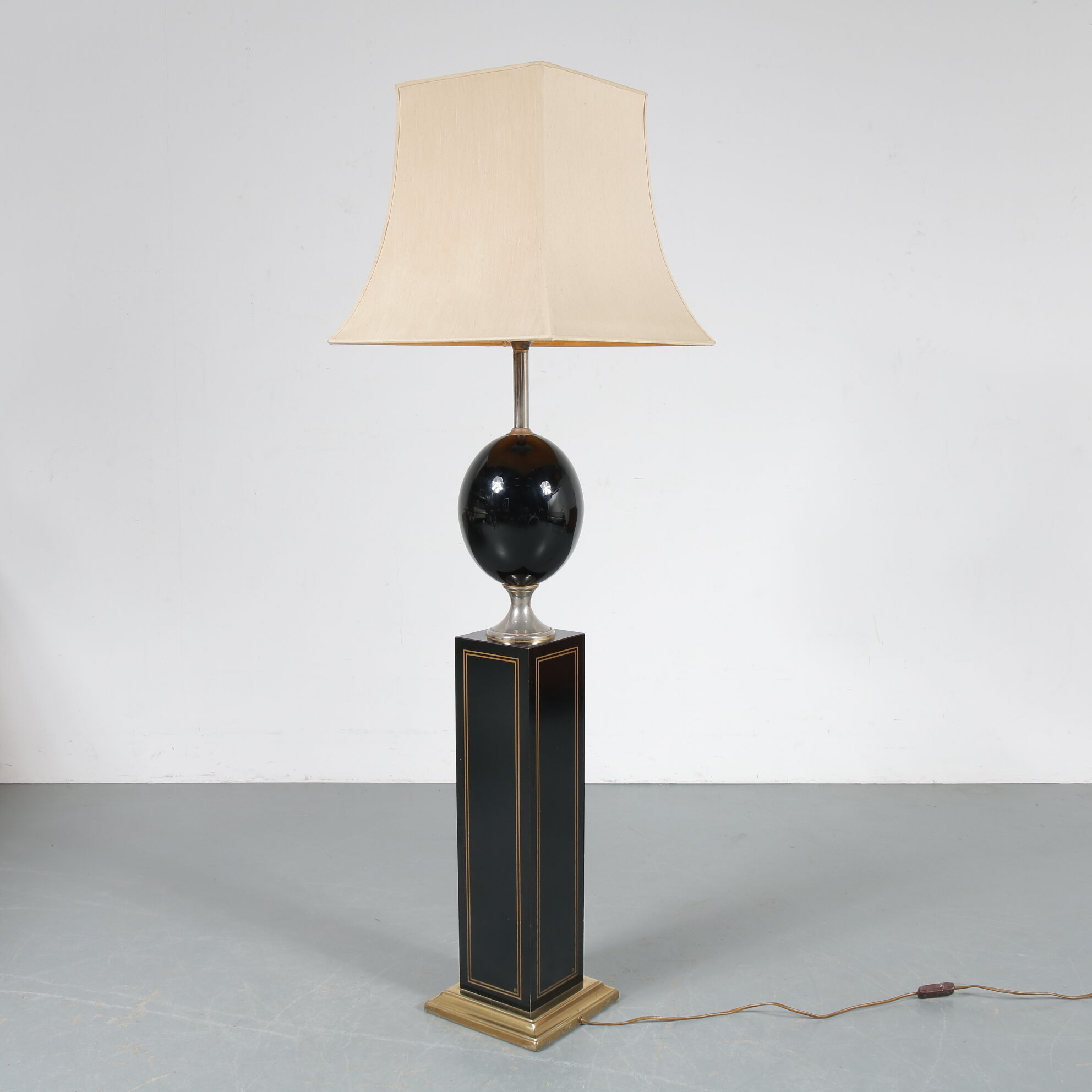1970s Floor lamp, manufactured by maison Barbier in France