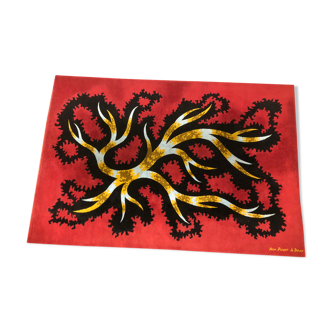 Jean Picart le doux wool mat 1902-1982 saint-fres (publisher)