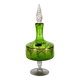 Italian green carafe Artistiche crystal.