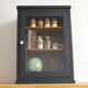 Vitrine murale en bois