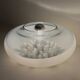 Italian spherical space age Murano glass lamp