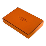 Hermés bridge set of two packs of playing cards