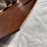 Scandinavian 60s teak veneer tray