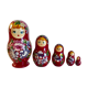 5 Russian Matriochka dolls