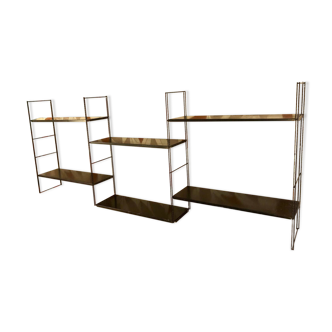 Wall-mounted metal shelf, 1960