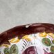 Vintage Italian ceramic planter with a floral decor