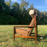 Brazilian rosewood armchair from the 60s, Tônico