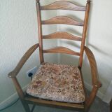 Ercol saville extendable dining table with 6 penn chairs in golden dawn