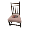 Children's chair Napoleon III wood turned vintage