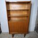 Showcase bookcase 70's feet compass