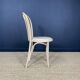 Set of 4 Thonet type bistro chairs light curved wood & Skaï GO IN Germany