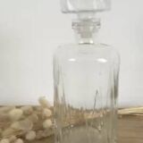 Cylindrical whiskey decanter