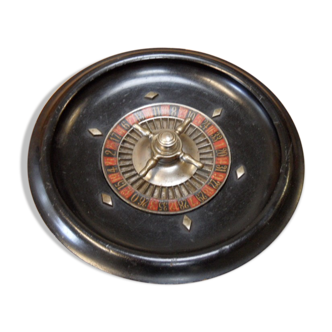 Vintage small roulette tray