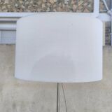 Vintage Floor Lamp with Fabric Shade by Erco, Germany, 1960s