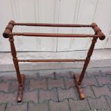 Vintage bamboo towel holder