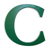 Teaches letter C Green