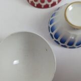 Facet bowl in the style of Moulin des Loups / St Amand