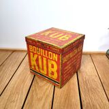 Pair of Kub boxes made of sheet metal