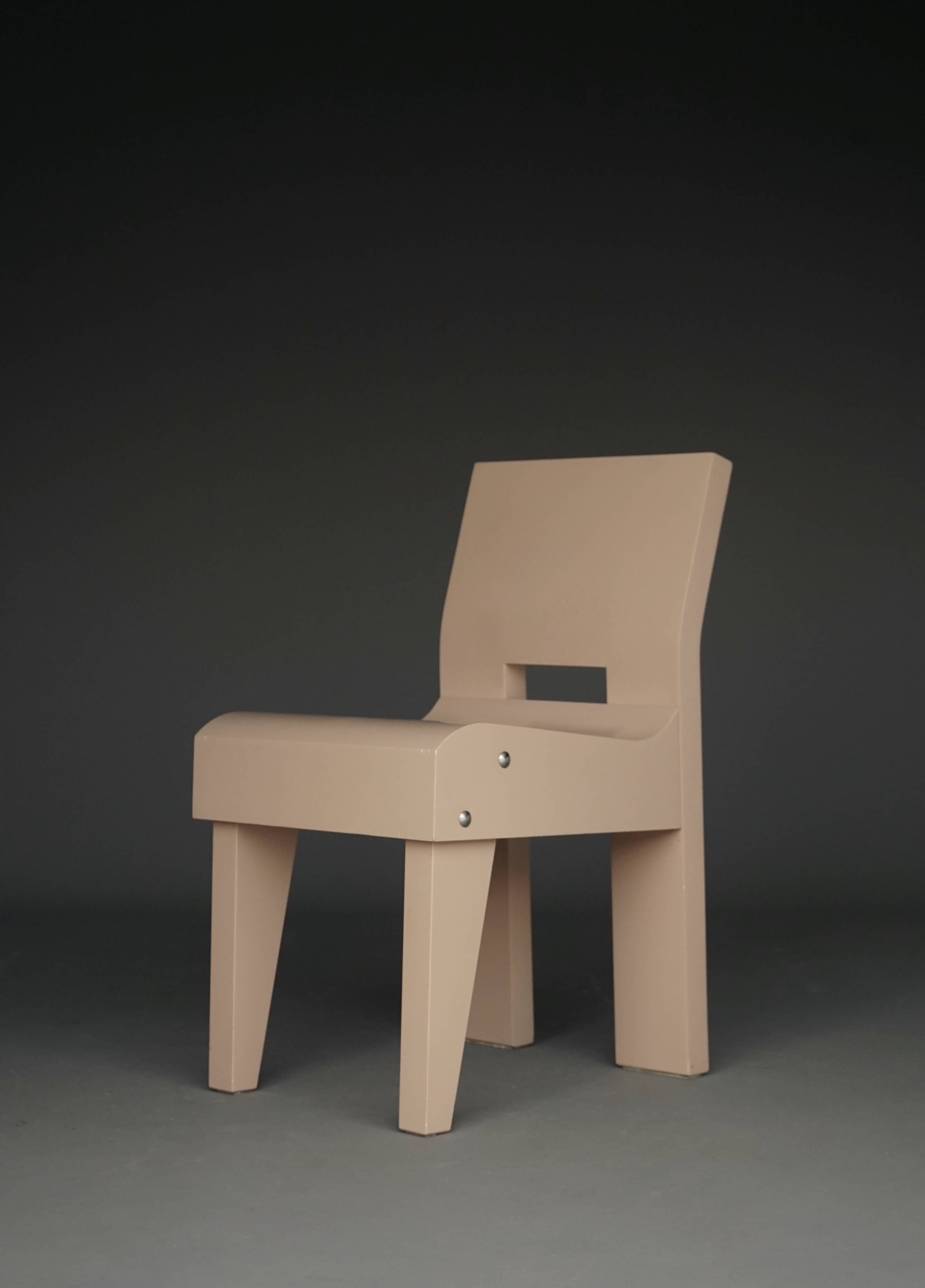 Martin Visser SE20 chair for 't Spectrum furniture, 1980s