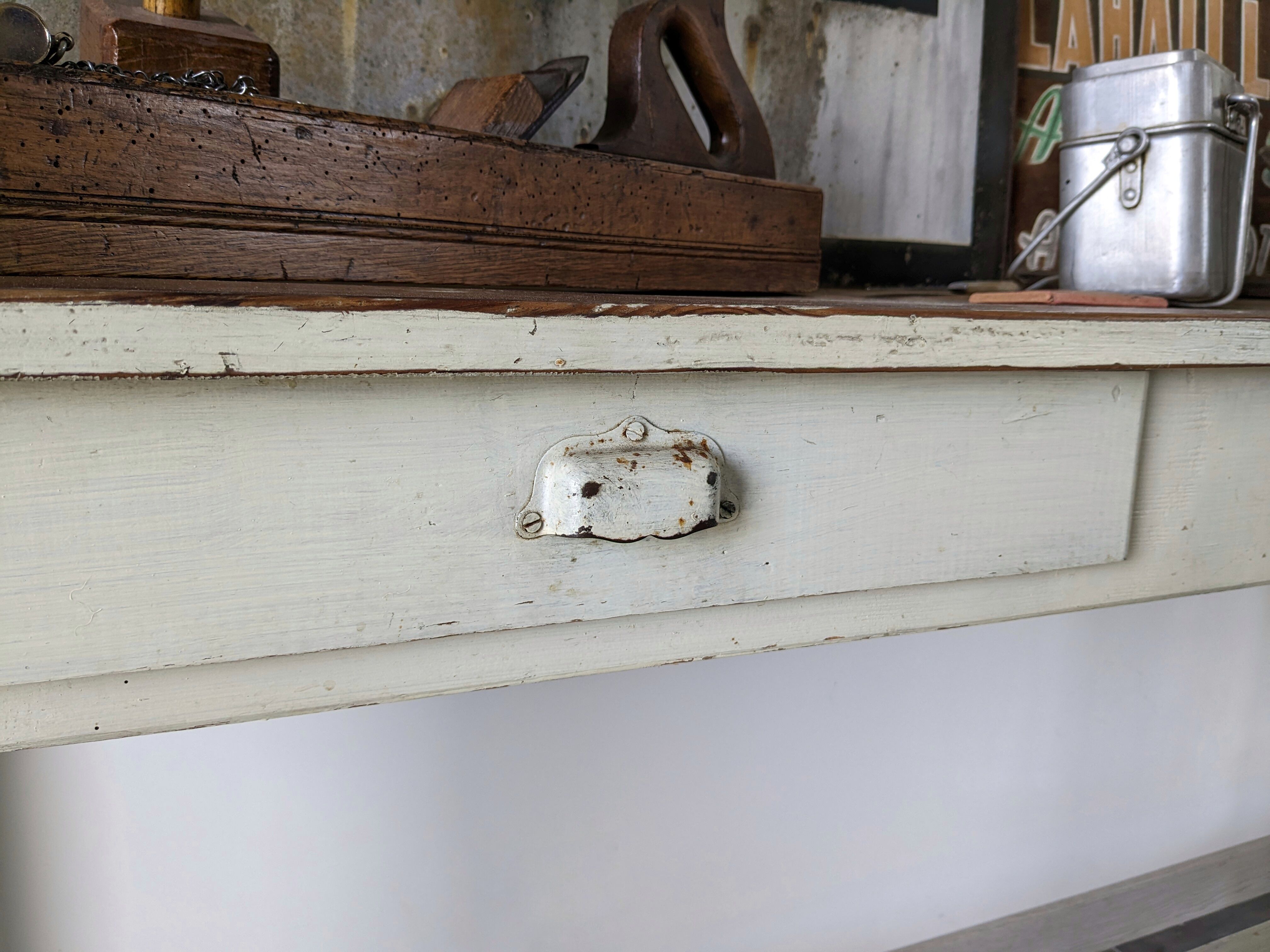 Farm console table early twentieth century