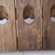 Wooden bottle holder