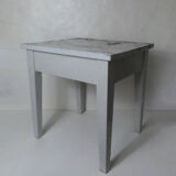 Solid oak side table