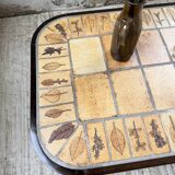 Capron “herbarium” oval coffee table