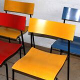 Set of 4 Campus chairs, Lammhults