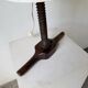 Lampe de table brutaliste artisanale 1950