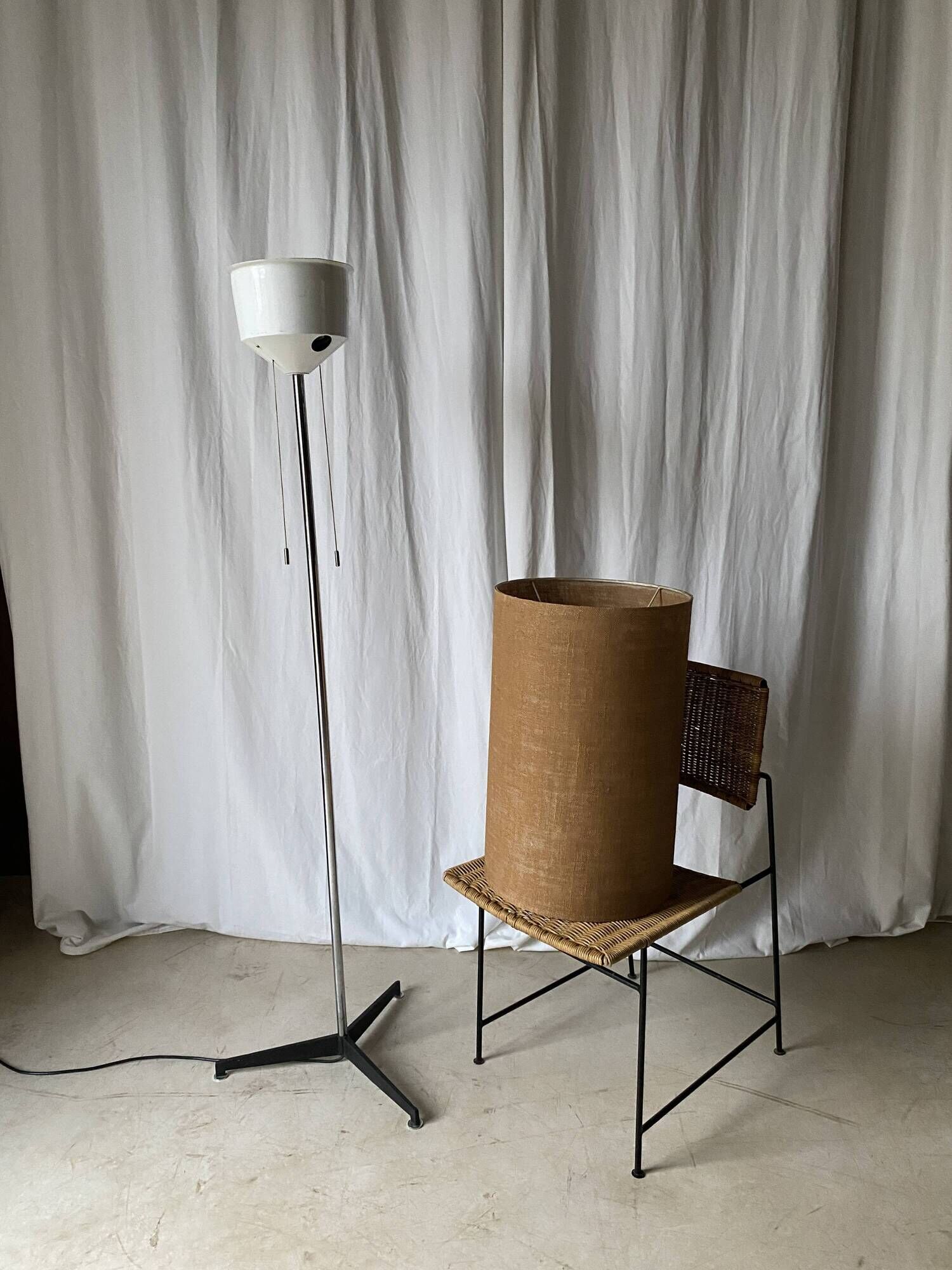 German floor lamp by Staff Leuchten, 1960s.