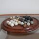 Solitaire game or mineral abacus