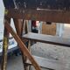 Painter's stepladder in solid beech