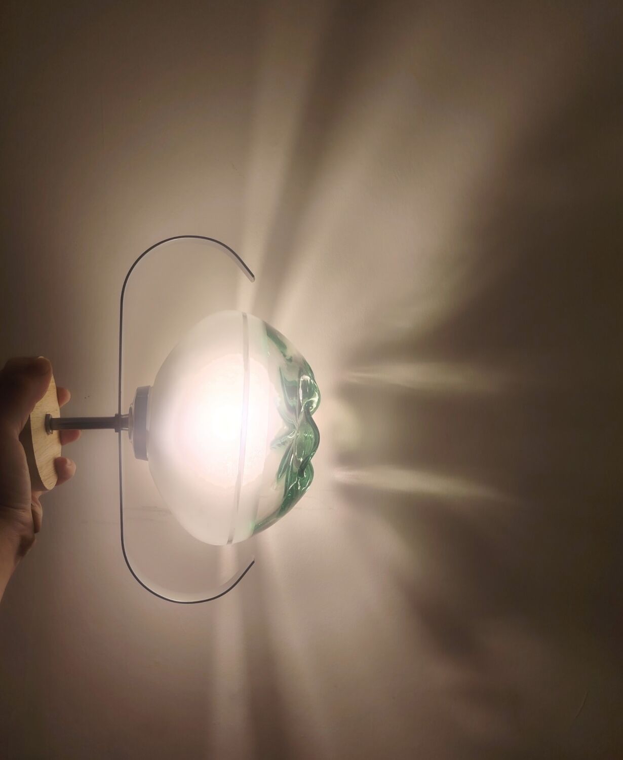 Murano Modernist Wall Light