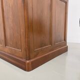 1950s walnut counter or desk