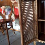 Furniture shelves rattan 60s