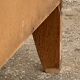 Vintage bookcase feet aileron 1950