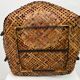 Vintage handcrafted basket