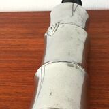 Vintage cast aluminum lamp 70s
