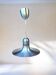 Vintage space age 1970 aluminum pendant light S