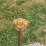 Vintage floor lamp from the 50s from Lunel