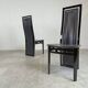 Set of 8 Italian dining chairs by A. Sibau, 1980s