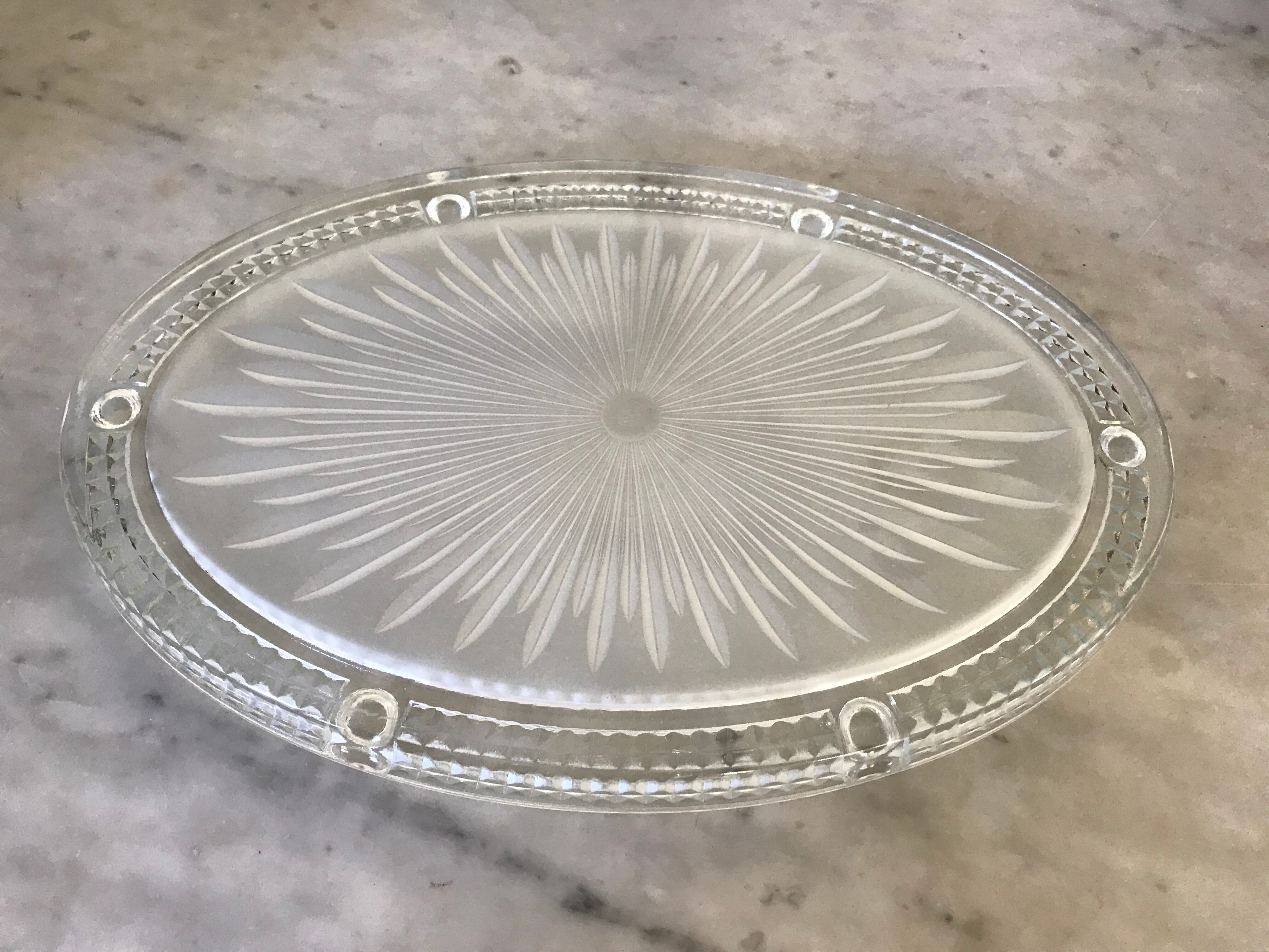 Verlys Art Deco table mat