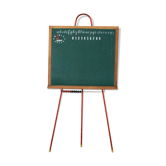 Vintage schoolboy painting