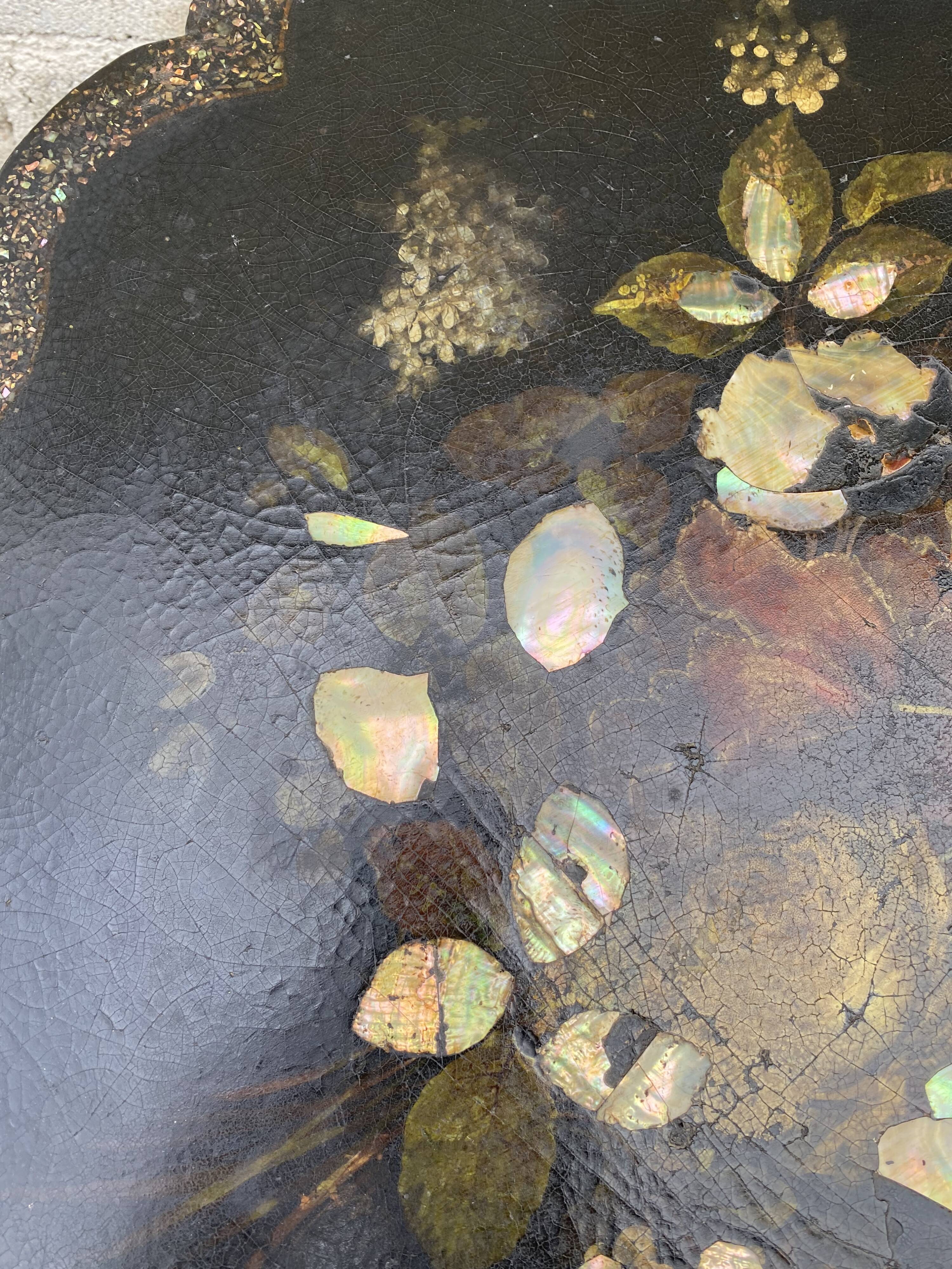 Table pedestal table 19th napoleon3