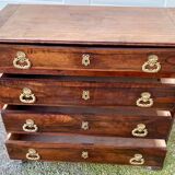 Empire style chest of drawers with 4 drawers